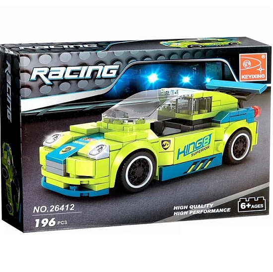 Конструктор KEYIXING «Дрифтер», 196 деталей 3548619