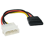 Кабель MOLEX 4pin <--> Sata 15pin  0.15м EXEGATE EX-CC-SATA-PS EX138936RUS