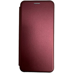 Чехол футляр-книга ZIBELINO Book для Xiaomi Redmi Note 8 Pro бордовый