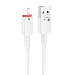 Кабель USB <--> Lightning  1.0м BOROFONE BX110 White