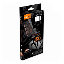 Противоударное стекло 3D FAISON для XIAOMI Redmi Note 8, GL-06, Anti-spy, черное, полный клей