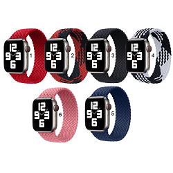 Плетеный ремешок ISA для Apple Watch 38/40mm матерчатый M