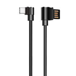 Кабель USB <--> Type-C  1.2м HOCO U37 Long roam чёрный