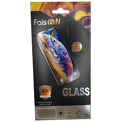 Противоударное стекло FAISON для SAMSUNG Galaxy A10/A10S/M10 черное, полный клей