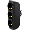 Тройник 3 гн. SMARTBUY SBE-16-A04b-3z, черный, 16А