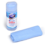 Замша искуственная Grand Caratt 43×32 см, ультравпитывающая в тубе, синяя 3978494