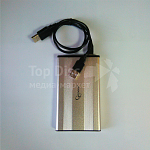 Внешний корпус SATA GEMBIRD EE2-U2S-5-S, серебро, USB 2.0, металл