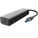 USB-Хаб Gembird UHB-C354, 4 порта, с доп питанием