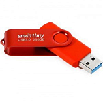 USB 256Gb Smart Buy Twist  красный, USB 3.0