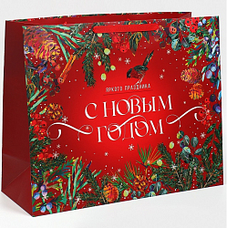 Пакет ламинированный горизонтальный «Новогодняя сказка», XL 49 × 40 × 19 см   7695680