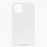 Задняя накладка SILICONE CASE для iPhone 11 Pro Max, белый