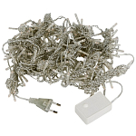 Занавес светодиодный 3х3 м 192 светодиодов Теплю бел. свет Провод прозр.ULD-C3030-192-DTA WARM WHITE