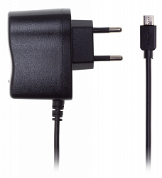 Сетевое ЗУ 2.1A BURO XCJ-021-EM-2.1A microUSB черный
