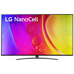 Телевизор LG 55NANO826QB.ARUB темно-серый 4K, 55"