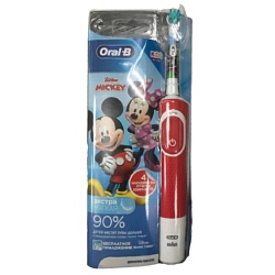 Зубная щетка ORAL-B Kids Mickey красный