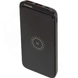 Внешний АКБ DIGMA DGPQ10E (10000mAh) черный (DGPQ10E20PBK)