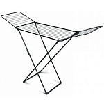 Сушилка 20 для белья цв.ЧЕРНЫЙ напольная складная (197х53х111) СБ2/Ч "НИКА"