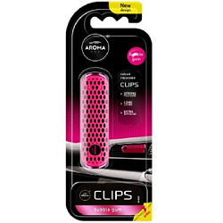 Ароматизатор AROMA Car Polymer Clips Bubble Gum