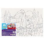 Картина по номерам, 20х30 см, "Малыш и Карлсон", Союзмультфильм