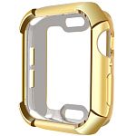 Силиконовый чехол MOBI для Apple Watch 38mm силиконовый золотистый