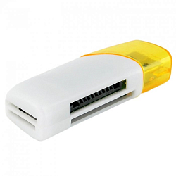 Картридер WALKER WCD-53 "15 in 1" (micro SD, SD, MMC, M2, MS/MS DUO)