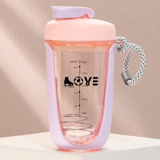 Шейкер LOVE, 550 мл 9616857