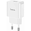 Сетевое ЗУ 1USB 2.1A HOCO C106A Leisure, белый