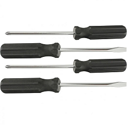 Набор отверток, 4шт., SPARTA, PH + SL, CS, пластиковая рукоятка// 13220
