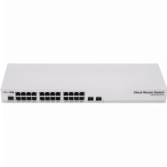 Коммутатор MIKROTIK CRS326-24G-2S+RM