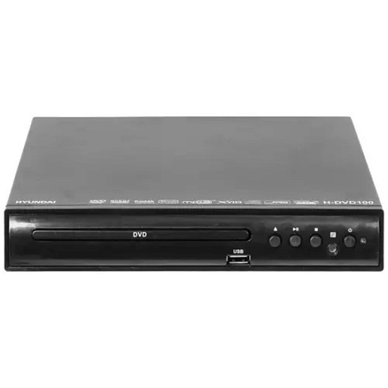 DVD плеер HYUNDAI H-DVD100 черный (Уценка)
