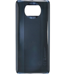 Задняя крышка для Xiaomi Poco X3/Poco Черный