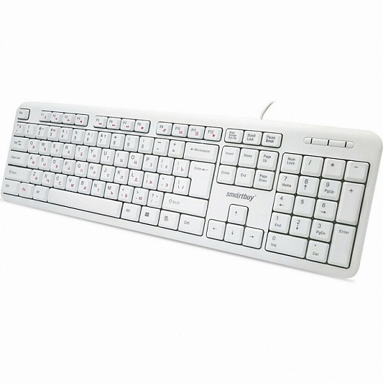 Клавиатура SMARTBUY ONE 210 USB белая (SBK-210U-W)