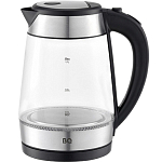 Чайник электрический BQ KT1738G Черный-Сталь