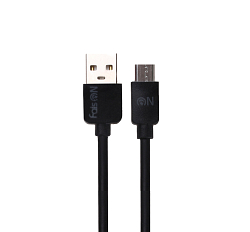 Кабель USB <--> microUSB  2.0м FAISON FX1 чёрный