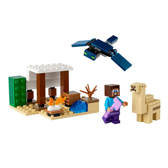 Конструктор LEGO Minecraft 21251 Экспедиция Стива в пустыню