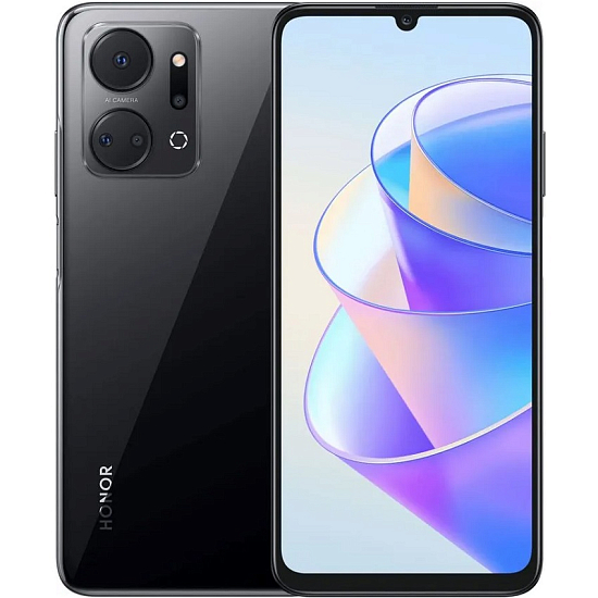 Смартфон Honor X7a 4/128Gb Черный