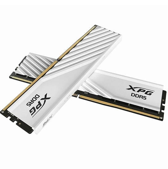 Оперативная память DDR5 32Gb (2x16Gb) ADATA 6000MHz White (AX5U6000C3016GDTLABWH)