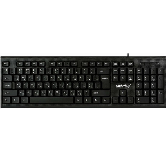 Клавиатура SMARTBUY ONE 115 черная, USB