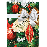 Блокнот, А6, 40 листов, мягкая обложка, на гребне «С новым годом» 9821998