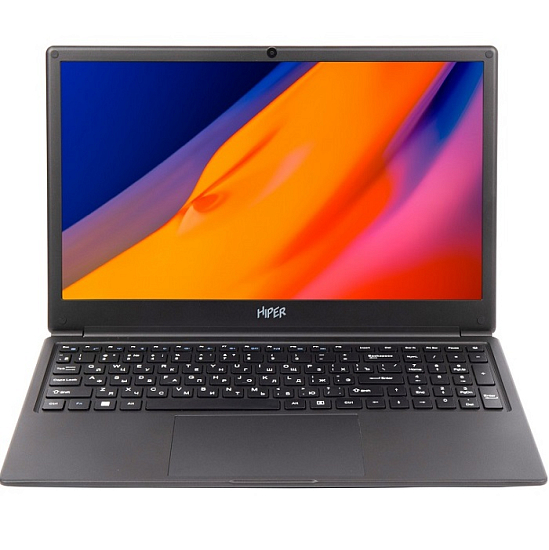 Ноутбук 15.6" HIPER WORKBOOK A1568K (Intel Core i5-1135G7/ 16GB/ SSD 512GB/ DOS) (A1568K11356DS), Чёрный