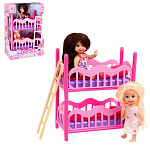 Куклы  "Сестрички" с игрушечной мебелью K899-17