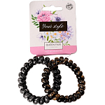 Резинки для волос «Пружинка», набор 2 шт., рисунок, МИКС 4329726