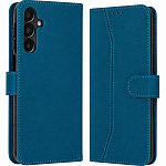 Чехол футляр-книга ZIBELINO Book Wallet для Samsung A16 4G/5G (A165/A166) с магнитной застежкой (морская волна)