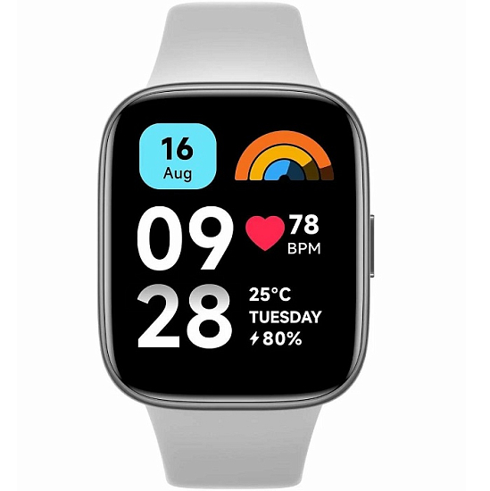 Смарт-часы XIAOMI Redmi Watch 3 Active, серебристый