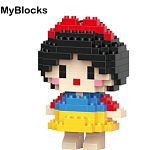 Фигурка-конструктор MyBlocks "Белоснежка" 7228A (мятая упаковка)