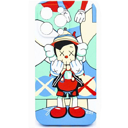 Силиконовый чехол LUXO для iPhone X ( № S30 KAWS )