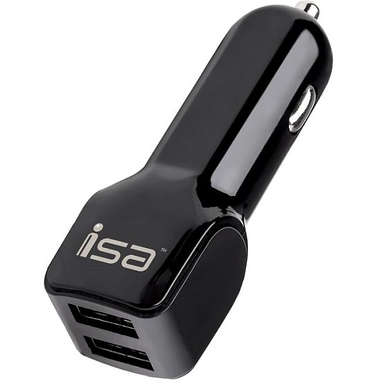 Авто ЗУ 2USB 2A ISA C02