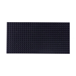 Пластина-основание для конструктора, 25,5 × 12,5 см, цвет серый