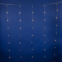 Гирлянда "Занавес", 1.5 х 1 м, со статическим свечением