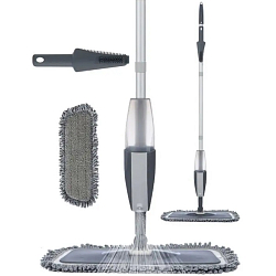 Швабра Daris с распылителем Spray Mop (+1 насадка) серая